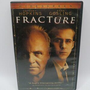 Fracture DVD 2007 Anthony Hopkins Ryan Gosling
